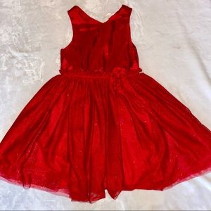 Kids size 7-8y red/sparkly H&M formal dress